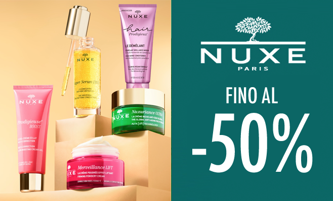 Easyfarma's tweet photo. Sconto fino al 50% sui prodotti Nuxe su https://t.co/KXX6GDoB5X
Esplora l'Eleganza della Bellezza con Nuxe
Approfittate della promozione esclusiva di https://t.co/dE4UxmxqIk
Solo per un periodo limitato, tutta la gamma Nuxe è in sconto fino al 50%
#nuxe
#easyfarma https://t.co/eNH8Uh604S