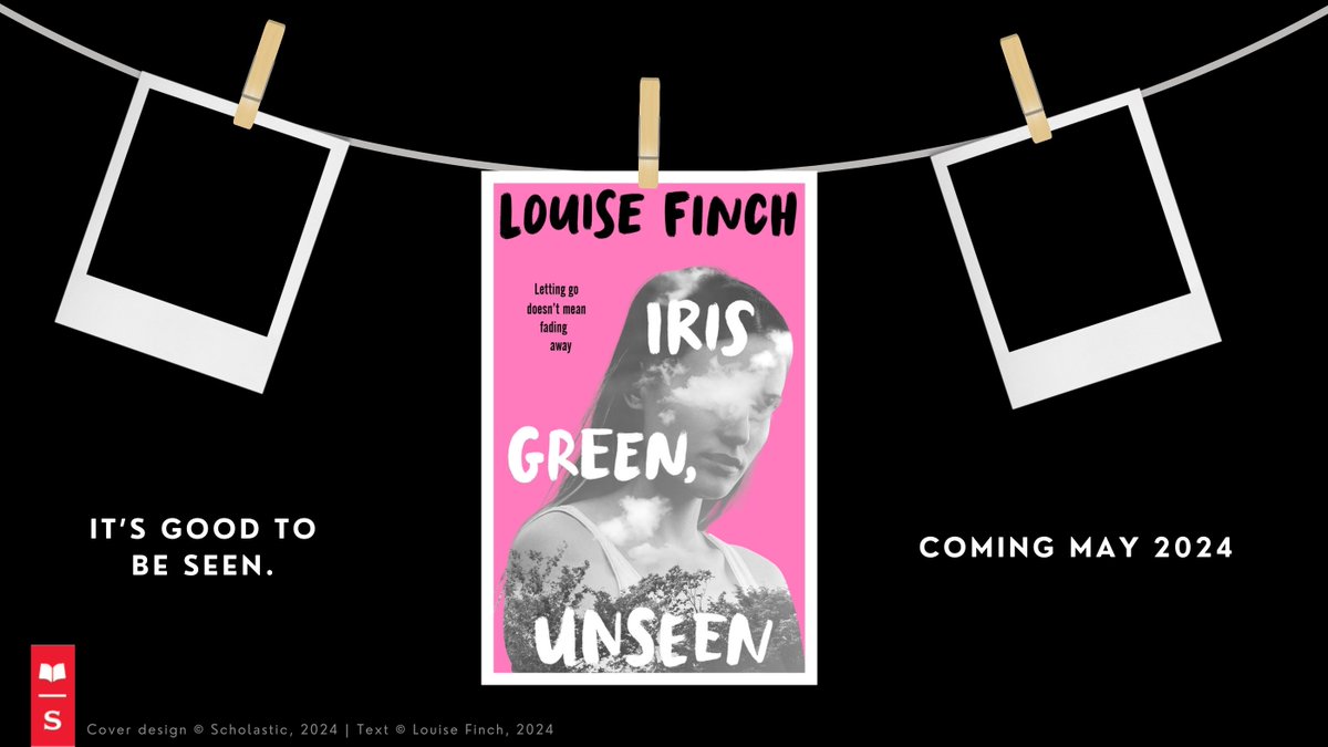We’re excited to reveal the cover of Carnegie-shortlisted author @LouFinchWrites’s brand new YA novel! IRIS GREEN, UNSEEN is a powerful story of self-discovery and finding the person that makes you feel seen – perfect for fans of THE ETERNAL RETURN OF CLARA HART. @scholasticuk