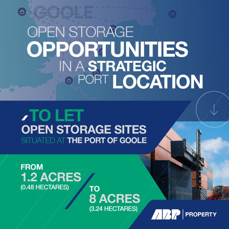 There are great opportunities for open storage at the Port of #Goole. Available from 1.2 acres to 8 acres, the plots are available for a variety of uses and range from mixed surfaces to heavy duty. Find out more brochures.aapm.co.uk/Goole-OS-Avail… #openstorage #Humber #Goole #property