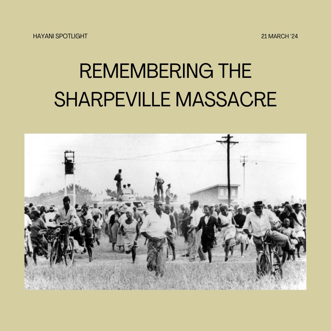hayani_creative's tweet image. 64 years after tens of thousands gathered peacefully in the Transvaal, and after 69 fatalities at the hands of the police. We take this day to commemorate their actions and celebrate #HumansRightsDay in their honour.

Photos courtesy of: Bailey’s African History Digital Archive