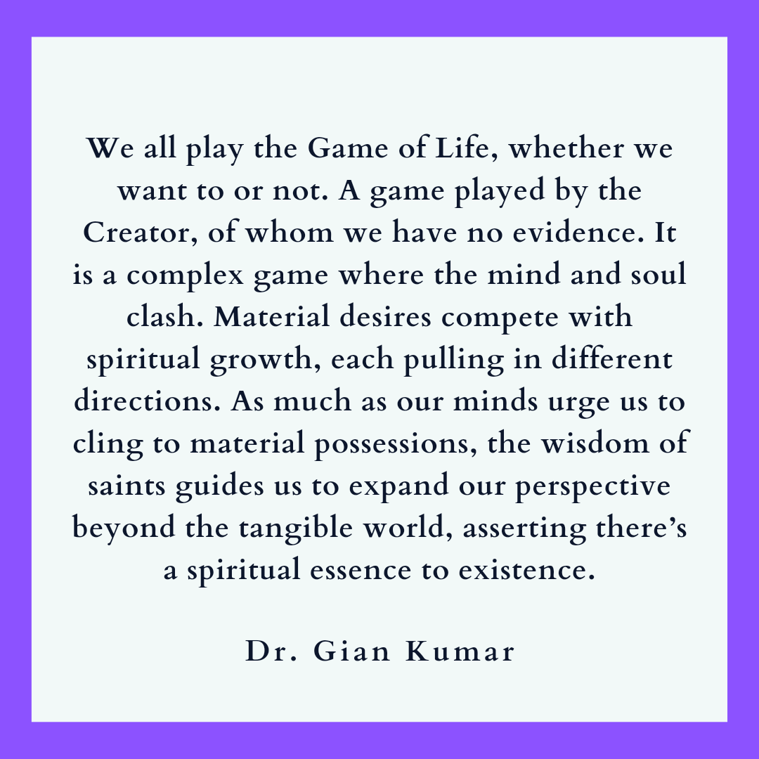 Game of Life ✨🌻 . . . . . . . . #Giankumarquotes #giankumar #gameoflife #life #SpiritualJourney #spirtuality #wisdom #selfdiscovery #selfimprovement