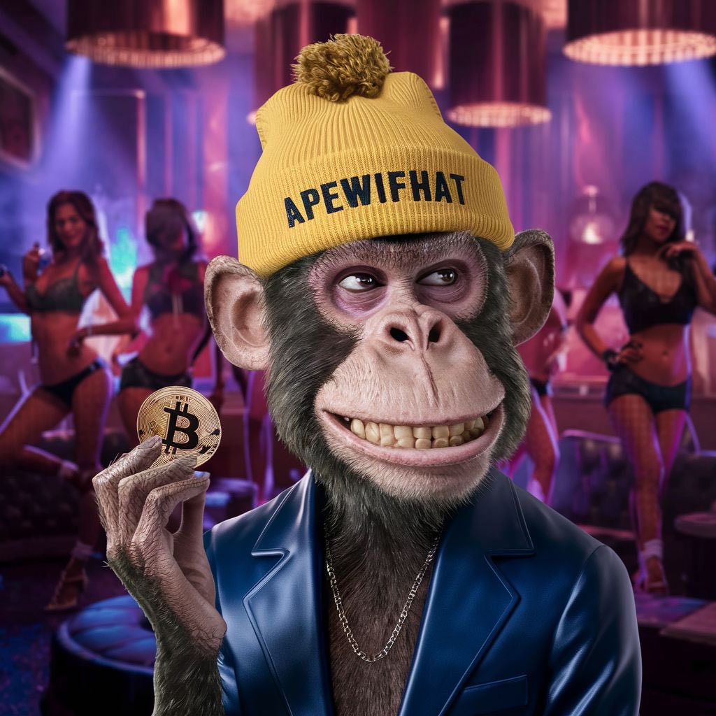 crypto_native05's tweet photo. @theKriptolik @Raiinmakerapp It’s Ape season for @apewifhat_sol

#APEWIFHAT is going to be the next big meme after BONK &amp; DOGWIFHAT

BONK @ 1.5B
DOGWIFHAT @ 2.45B
APEWIFHAT will surpass all 

BUY and HOLD
It’s time for the Apes 🦍🦧🐵 https://t.co/hoauJfLvxC