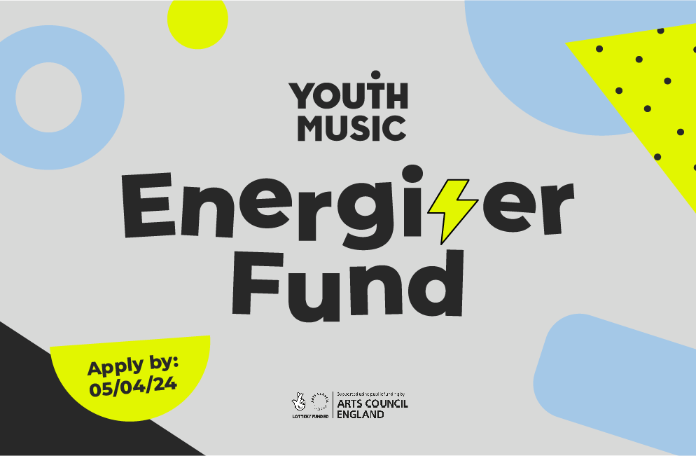 Want to apply to our Energiser Fund but not sure if your project is the right fit? Check out our guidance, FAQs, and resources: youthmusic.org.uk/energiser-fund