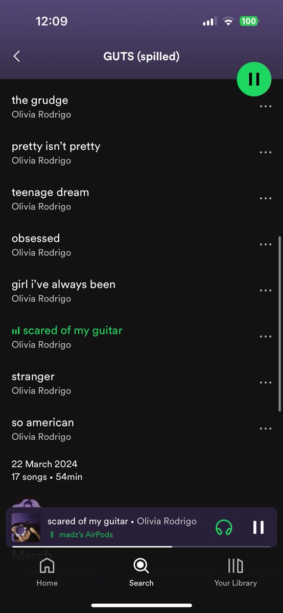 maddyyswift's tweet image. ITS SO GOOD #GUTSspilled #gutsdeluxe