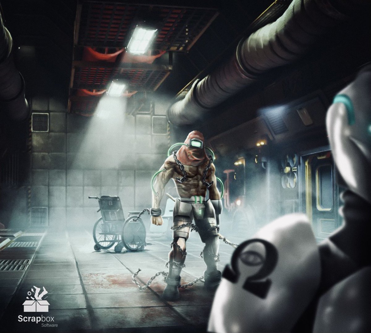 ScrapboxSoft's tweet image. Update to our “Stalker” character for Rogue Process!