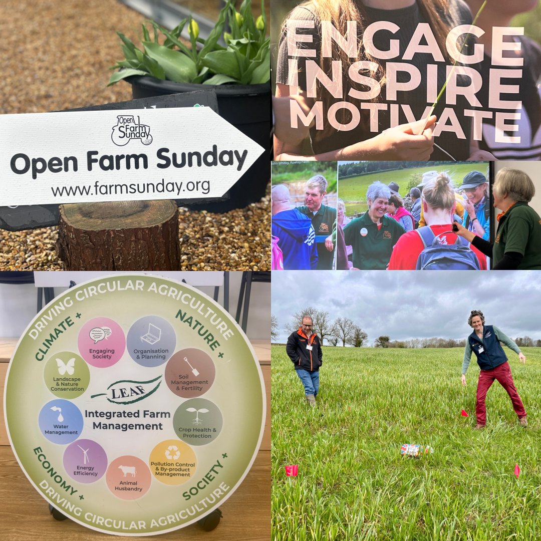 Thank you @LEAF_Education @LEAF_Farming for yesterday's 'fast tracking' around this year's OPEN FARM SUNDAY on 9th June. You were welcoming, engaging, inspiring & motivating. Amazing collaboration & support which was much appreciated. Now let's do it 💚✨👊✨🌱#OFS24