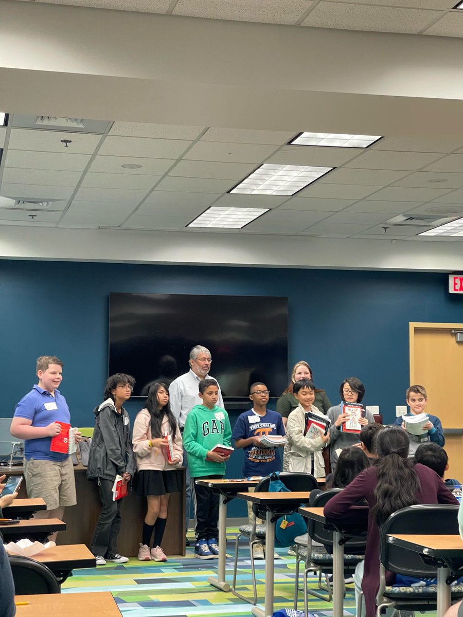 Congrats to 6th graders Ray, Zoe, and Aiva who competed and placed in the ASMS/USA Statewide Math Festival!