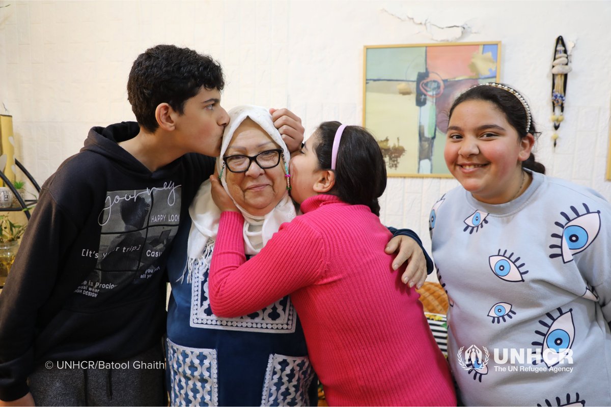 'I have always been a caregiver for orphans, I see it as a blessing. Being a mother is one of the most beautiful things in life.'💙 👩‍🦳Grandma Ashwaq, 67-year-old, an Iraqi refugee widow, and a real-life superhero this #MothersDay Read her touching story: bit.ly/43rpvzv