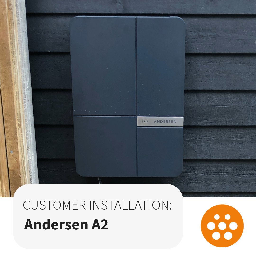 The Andersen A2: The Rolls Royce of EV chargers. With over 126 color combinations, it can blend seamlessly or make a statement in your home. 🏡🔌⚡ #EVchargers #AndersenA2 #ChargePoint #EVcharging #ElectricVehicles #HomeEVcharging