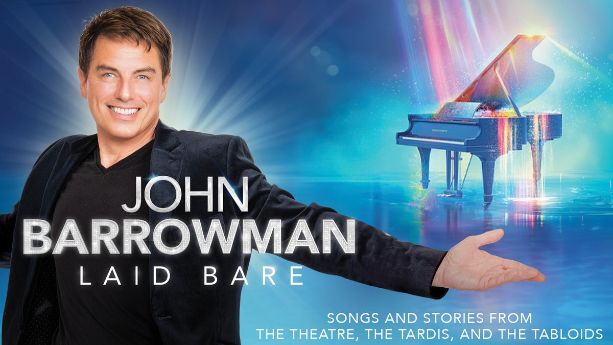 The wait is over! John Barrowman's new show Laid Bare which comes to The Hawth on 1 November is on sale now! Get your tickets now! The phone lines will be open from 5pm to 8pm today to take bookings from those who can't, or prefer not, to book online. 🎟️parkwoodtheatres.co.uk/the-hawth/what…