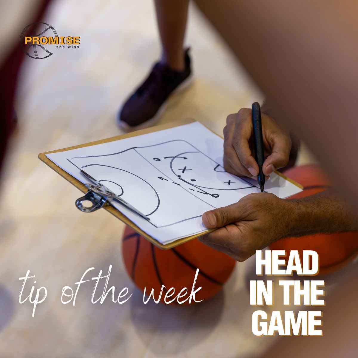 🌟Training tip of the week: head in the game!

Mastering ball control is crucial. Work on dribbling with both hands and incorporate crossover drills to keep defenders guessing. 🏀

#PROMISE #dunkthestigma #promisebasketball