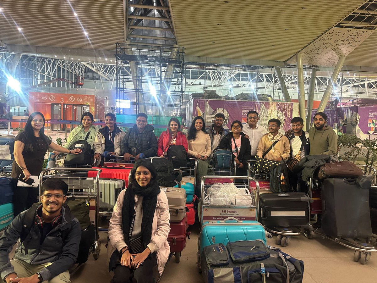 We are thrilled to announce that the first batch of M.Sc. students from @GujBiotechUni is embarking on groundbreaking journey to kickstart their research internship at the prestigious @EdinburghUni, Scotland, for next three months. #learningatgbu #research