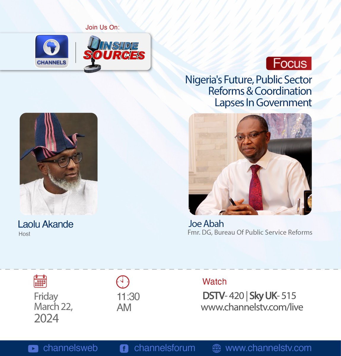 Ireoluwa_Ademi's tweet image. Following #InsideSources with Afenifere&apos;s chieftain Pa Adebanjo, last week.

Tomorrow on Inside Source with a Governance &amp;amp; Institutions guru, @DrJoeAbah, exploring critical issues. Another one you can&apos;t miss!

Stay tun.