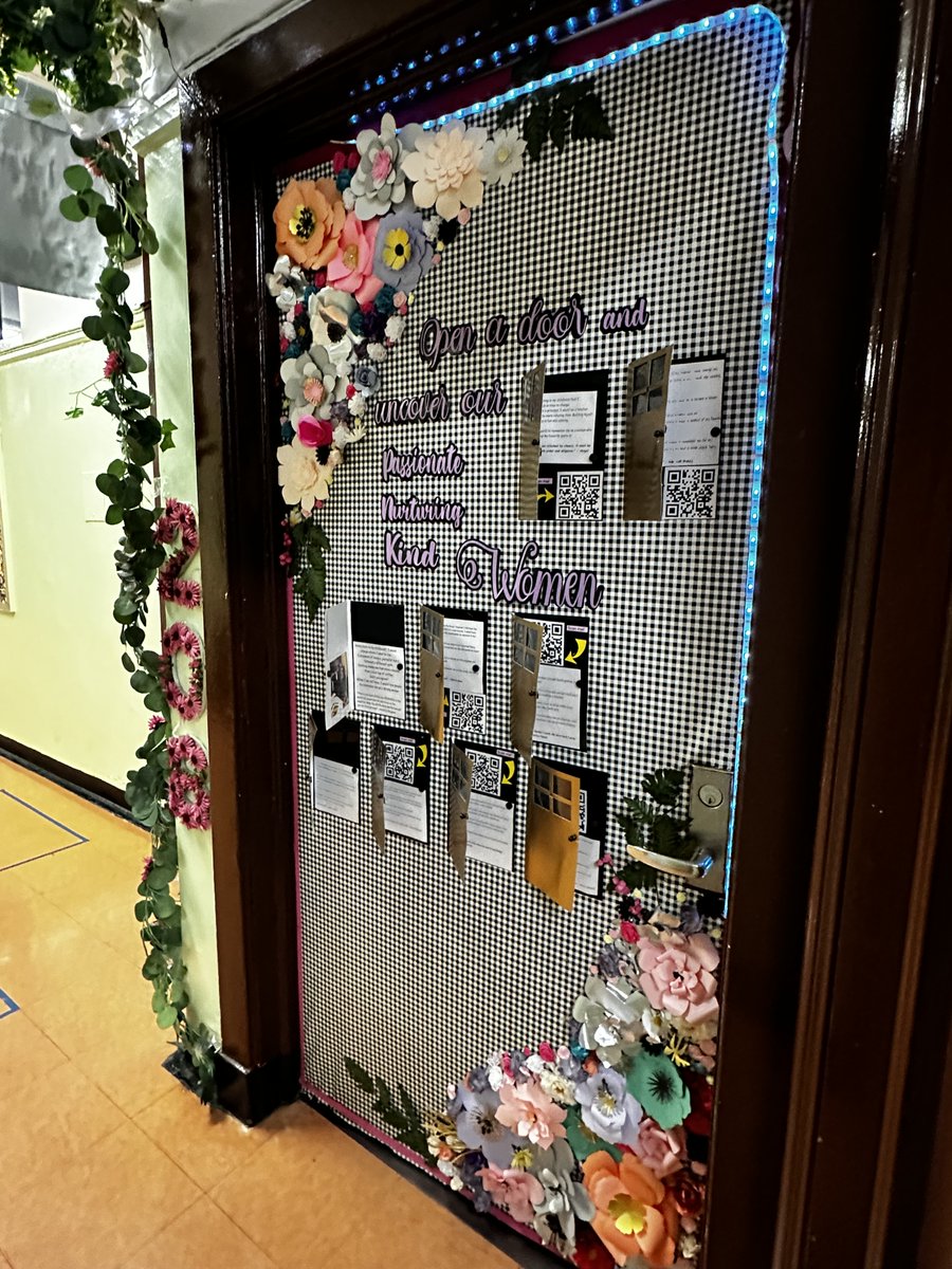 This morning is our Spring Learning Walk. Not only will families view Math instruction, but they will JUDGE our Women's History-themed door contest!!!!! @jen_joynt @AnyaMunce @D8Connect @Principal72x @UFTPS72 @MsTorres208 @TeamPawlina