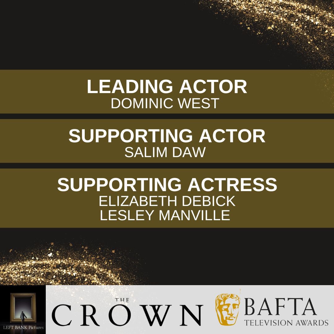 This year's 8 @BAFTA nominations for @TheCrownNetflix has meant it has become the most nominated TV show since the awards began, with 53 nominations Massive congratulations to all the nominees 👏