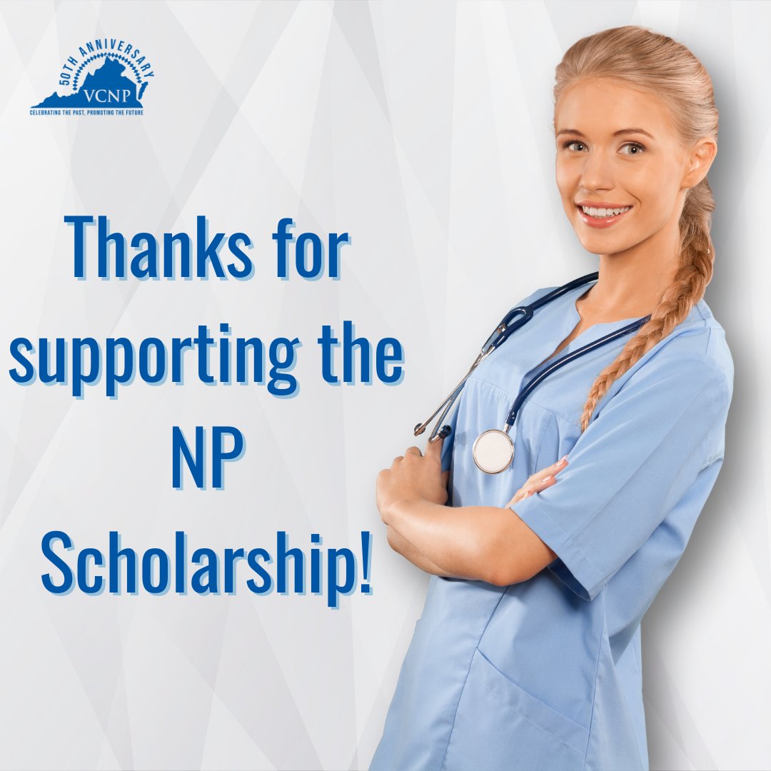 Thanks to amazing donations from our regions, we raised $3,050 for VCNP’s DNP scholarship fund at conference. VCNP members, if you’re enrolled in an accredited DNP or PhD program, watch for application details this summer. bit.ly/48uxehh #VCNP50