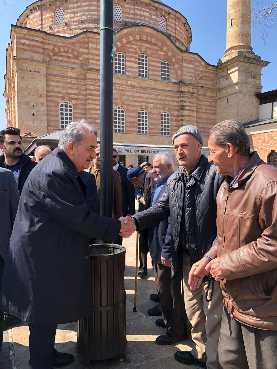 Hayati_Yazici's tweet photo. Seçim çalışmalarımız kapsamında bugün Bursa’dayız.

#HazırızKararlıyız https://t.co/qskEZsK6lL