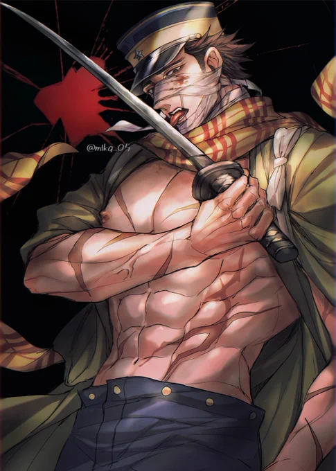 【金カム絵/肌色注意】HARAKIRI SHOW 