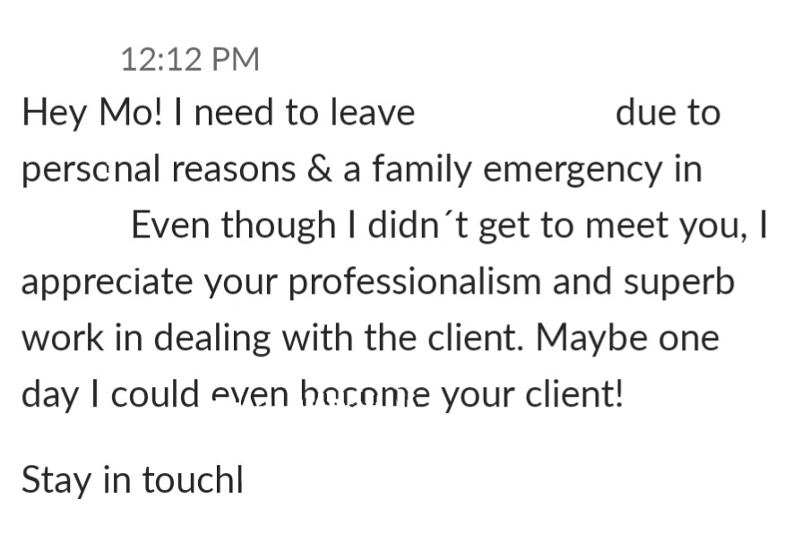 GlobalExpatPod's tweet photo. 🌟 A heartfelt shoutout to Our Partner! Despite not meeting in person, your kind words mean the world to us. 🙏 Wishing you all the best during this challenging time. 💼 Let's keep building connections together! #GlobalExpat #ClientAppreciation #ExceptionalService 🌍 https://t.co/MSn6oPcr2S
