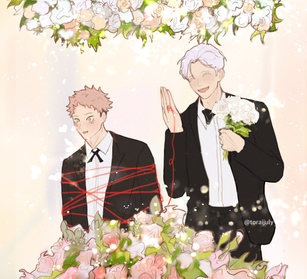 남자친구 따라 결혼식 왔는데 그게 내 결혼식인 건에 대하여..

#고죠유지
#五悠