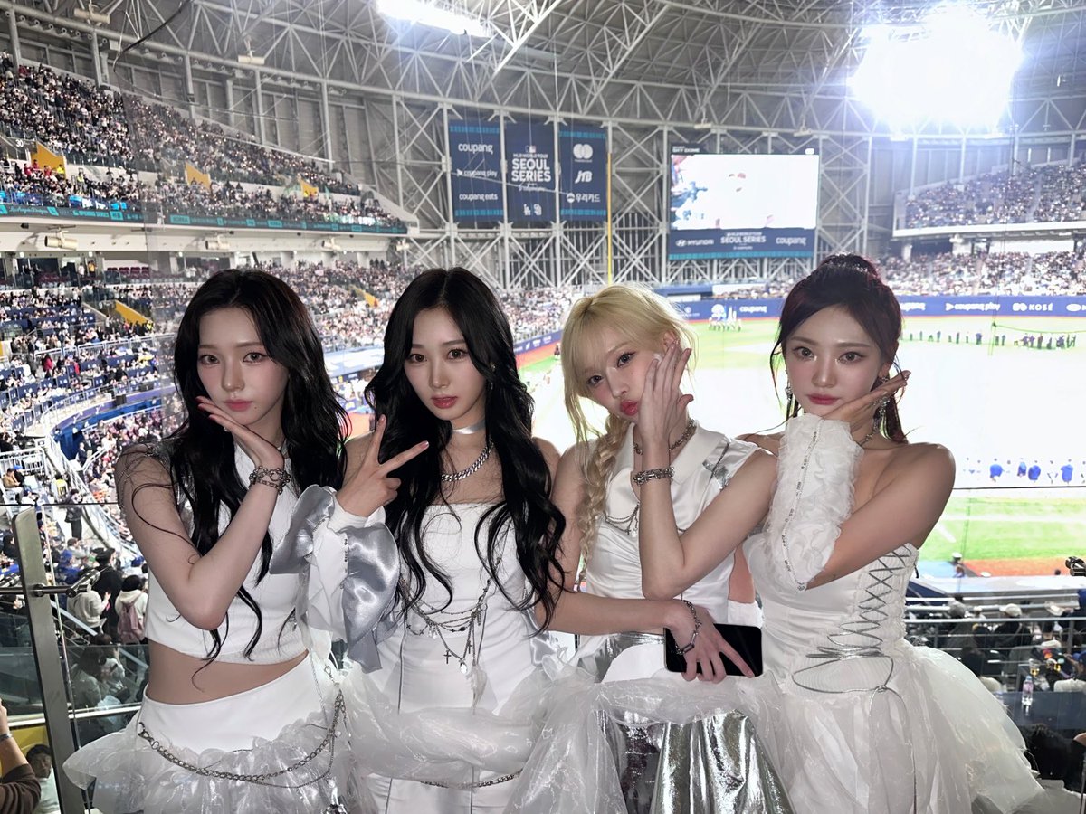Exuding their unparalleled and uniquely captivating presence, aespa takes center stage at the MLB Seoul Series Opening Ceremony! A magnificent performance unfolded with global hit songs 'Drama' + 'Next Level'