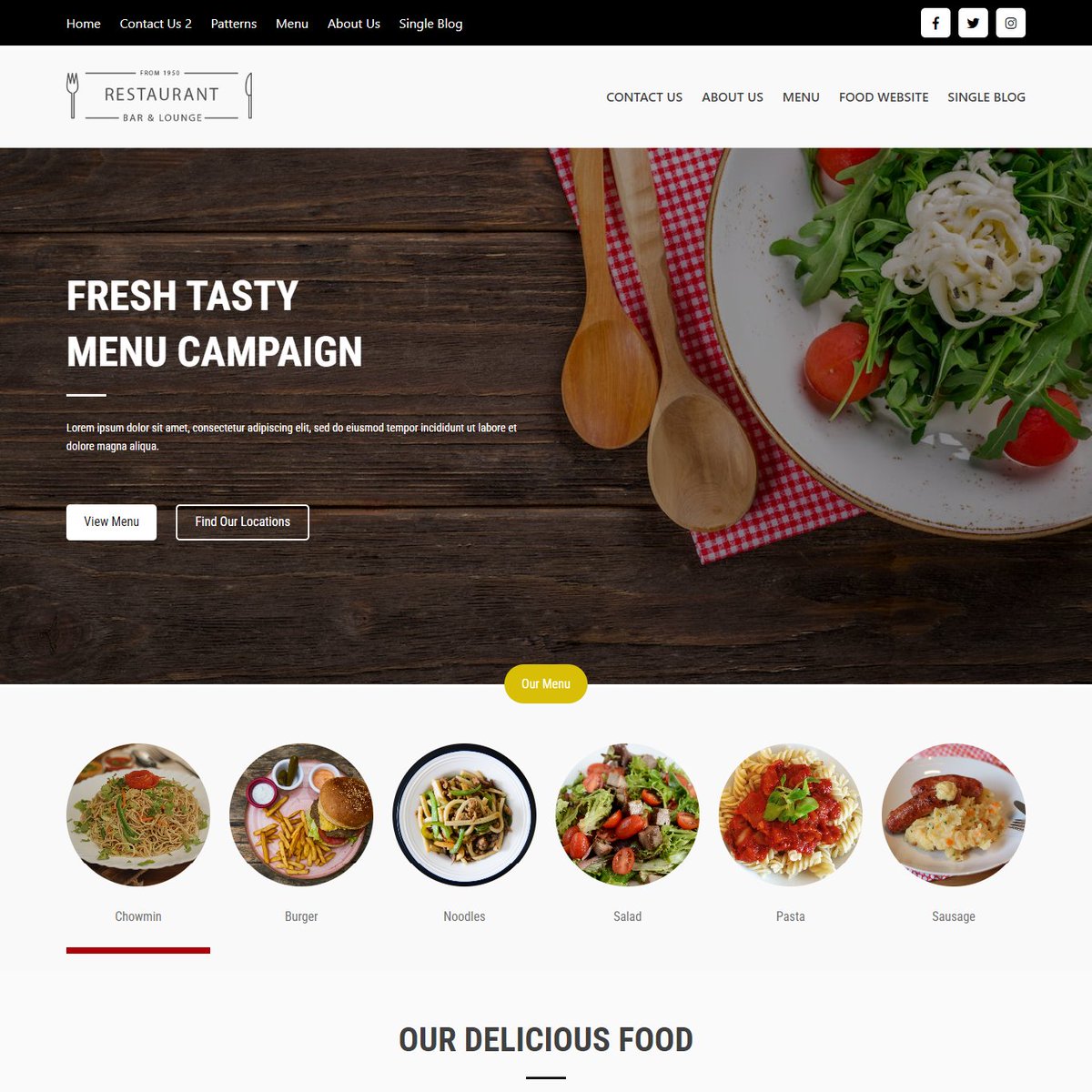 Serve up success with our tantalizing WordPress restaurant website template! Elevate your online presence and satisfy your visitors' appetites for great design. 🍽️🌟 
Discover the Future of Website Design with Blockspare: blockspare.com
#restaurantwebtemplate #WordPress