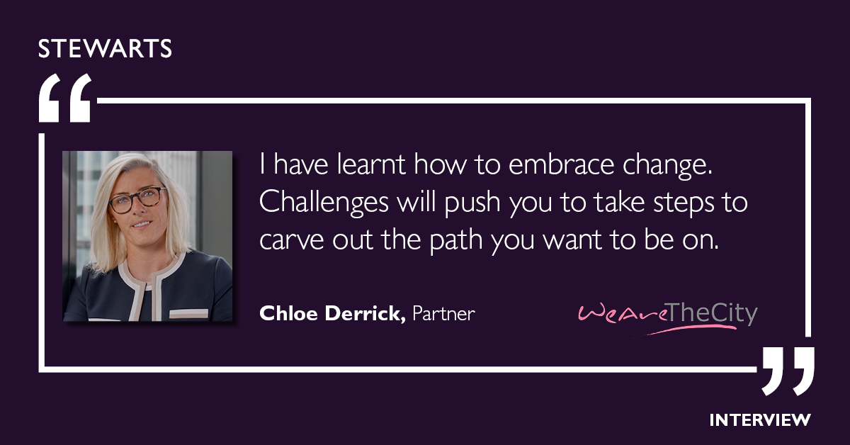 StewartsLawLLP's tweet photo. Chloe Derrick spoke to @WeAreTheCity as part of their Inspirational Women series.
Chloe is a rising star partner in the #InsuranceDisputes field, recognised by market sources as “one of the strongest technical lawyers”.
Read more here: https://t.co/2gbg8VgkVs https://t.co/om8g8EIbyF
