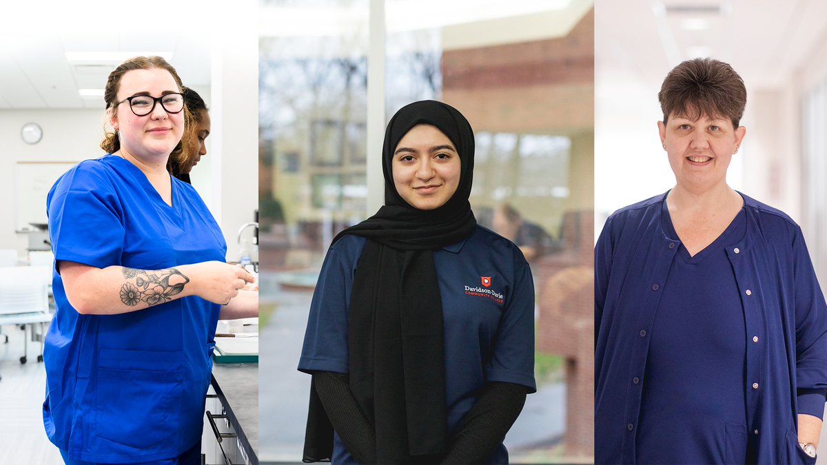 Three students at Davidson-Davie were recently nominated for awards given by the NC Community College System that celebrate the hard work and accomplishments of students in the state’s community colleges. Read the full story at ow.ly/TTGR50QYyhQ. #TheFutureIsHere
