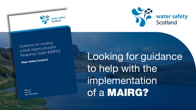 As part of our aim of reducing accidental drownings, we advocate the identification of, & coordinated response to, local water risks. Our new guidance on MAIRG is now available to assist in the pre-planning of emergency response to water incidents: tinyurl.com/ydj7hvtb