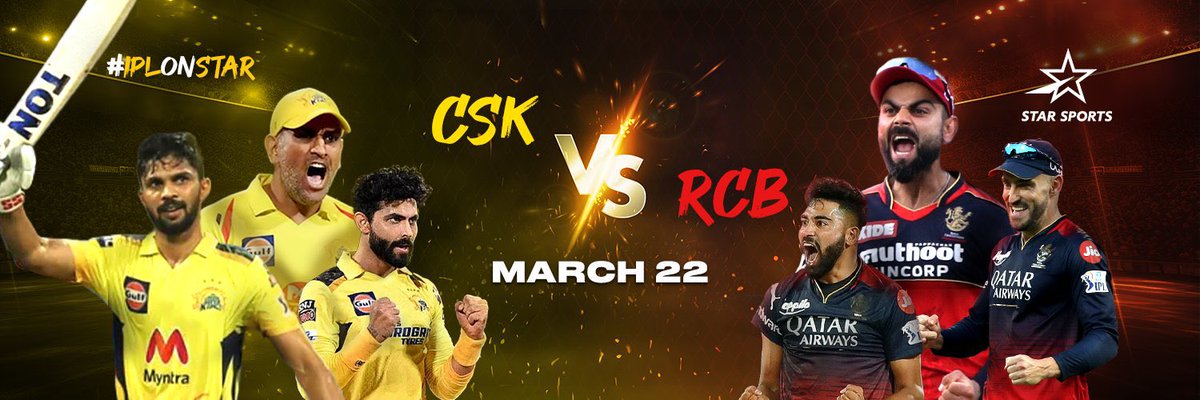Pavan Kumar Allada (@pavankumar_apk) on Twitter photo Commentators for the Opening game between CSK and RCB on <a href="/StarSportsIndia/">Star Sports</a>:
Ravi Shastri, Ian Bishop, Kevin Pietersen, Brian Lara, Sunil Gavaskar & Sanjay Manjrekar
Exclusively on Star: 6 time IPL champion Ambati Rayudu makes his debut, while Navjot Singh Sidhu returns to IPL! Commentators for the Opening game between CSK and RCB on <a href="/StarSportsIndia/">Star Sports</a>:
Ravi Shastri, Ian Bishop, Kevin Pietersen, Brian Lara, Sunil Gavaskar & Sanjay Manjrekar
Exclusively on Star: 6 time IPL champion Ambati Rayudu makes his debut, while Navjot Singh Sidhu returns to IPL!