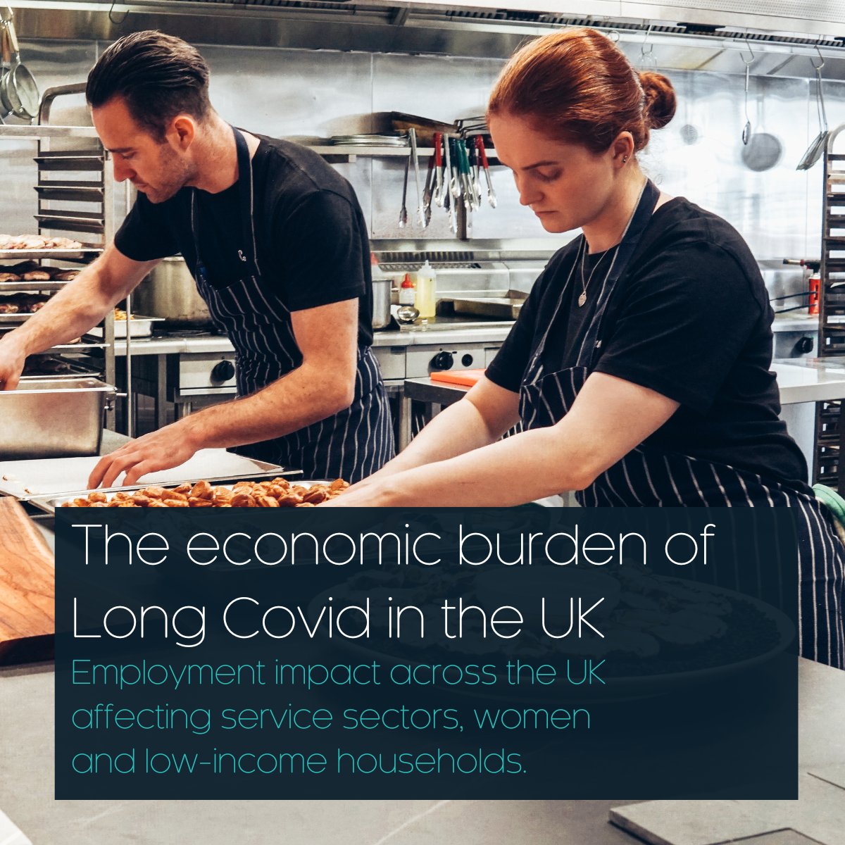 🧵Our new macroeconomic impact report on Long Covid in the UK reveals #LongCovid could cause job losses across the UK economy, with the service sectors, women and low-income households experiencing most of the effects.➡️bit.ly/4anCzIx 1/7