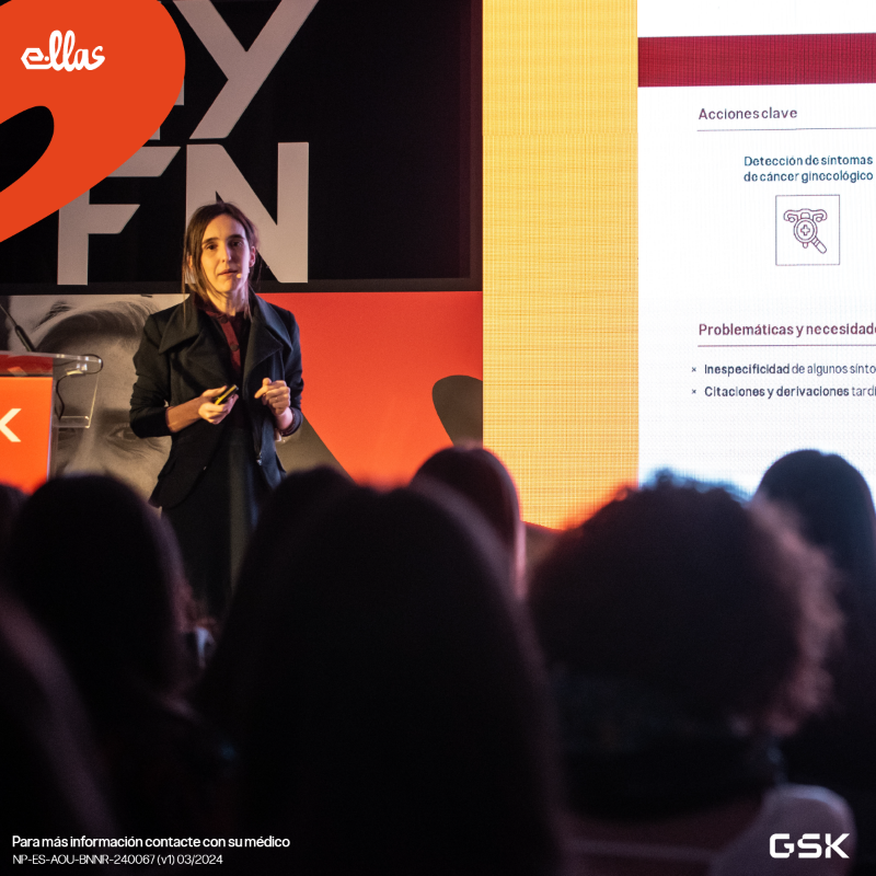 GSK_ES's tweet photo. El 28 de febrero el hub de innovación #Ellas estuvo presente en @4YFN_MWC. Hablamos sobre los retos del #CáncerGinecológico y lanzamos finalmente nuestra plataforma. ¡Gracias a todos los que asistieron a la sesión por unirse al reto!
https://t.co/AhqrxgAgZZ
#EsperanzaEnCáncer