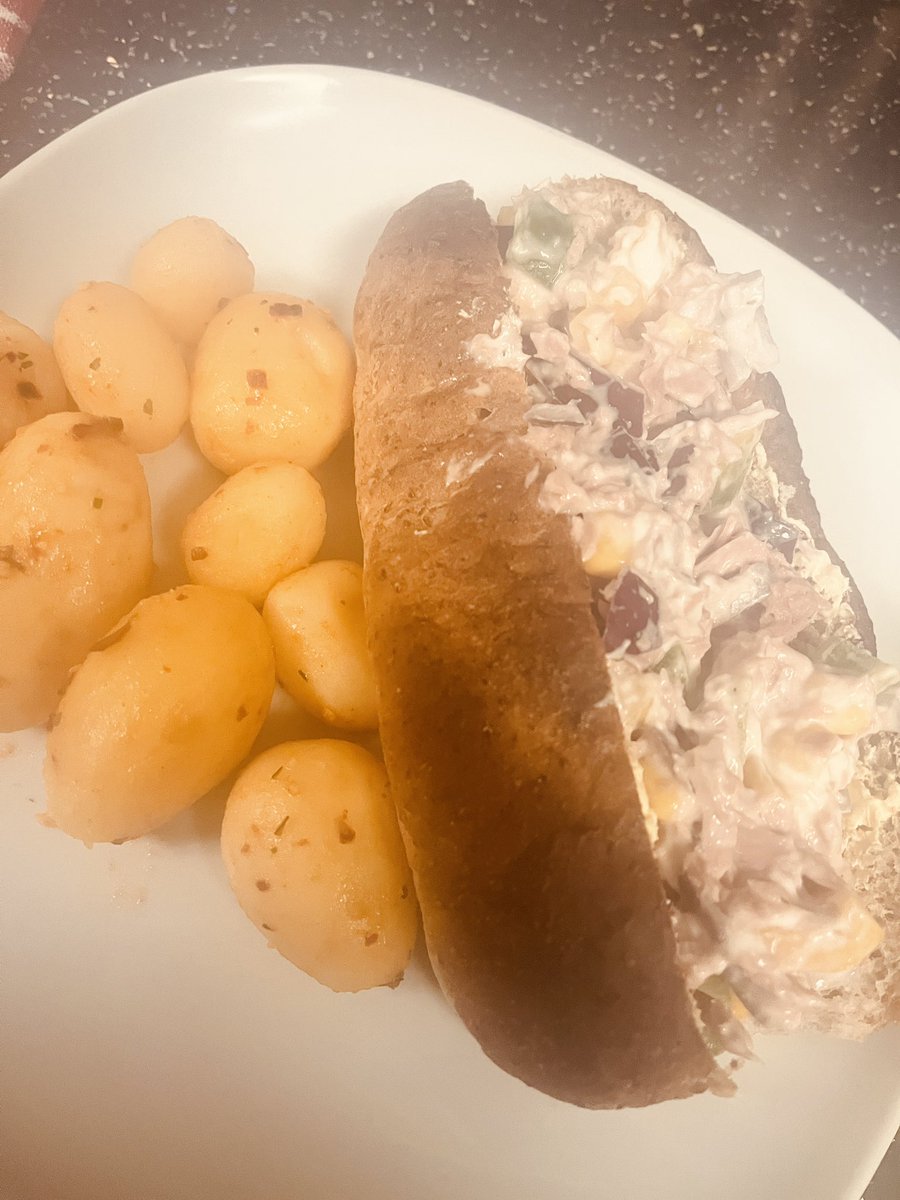 Meatball or Tuna Crunch subs on the menu today with garlic and chilli spuds - just £3:50 and all proceeds go back into keeping our #community cafe open 13 wood street Ashton Open until 2:30pm