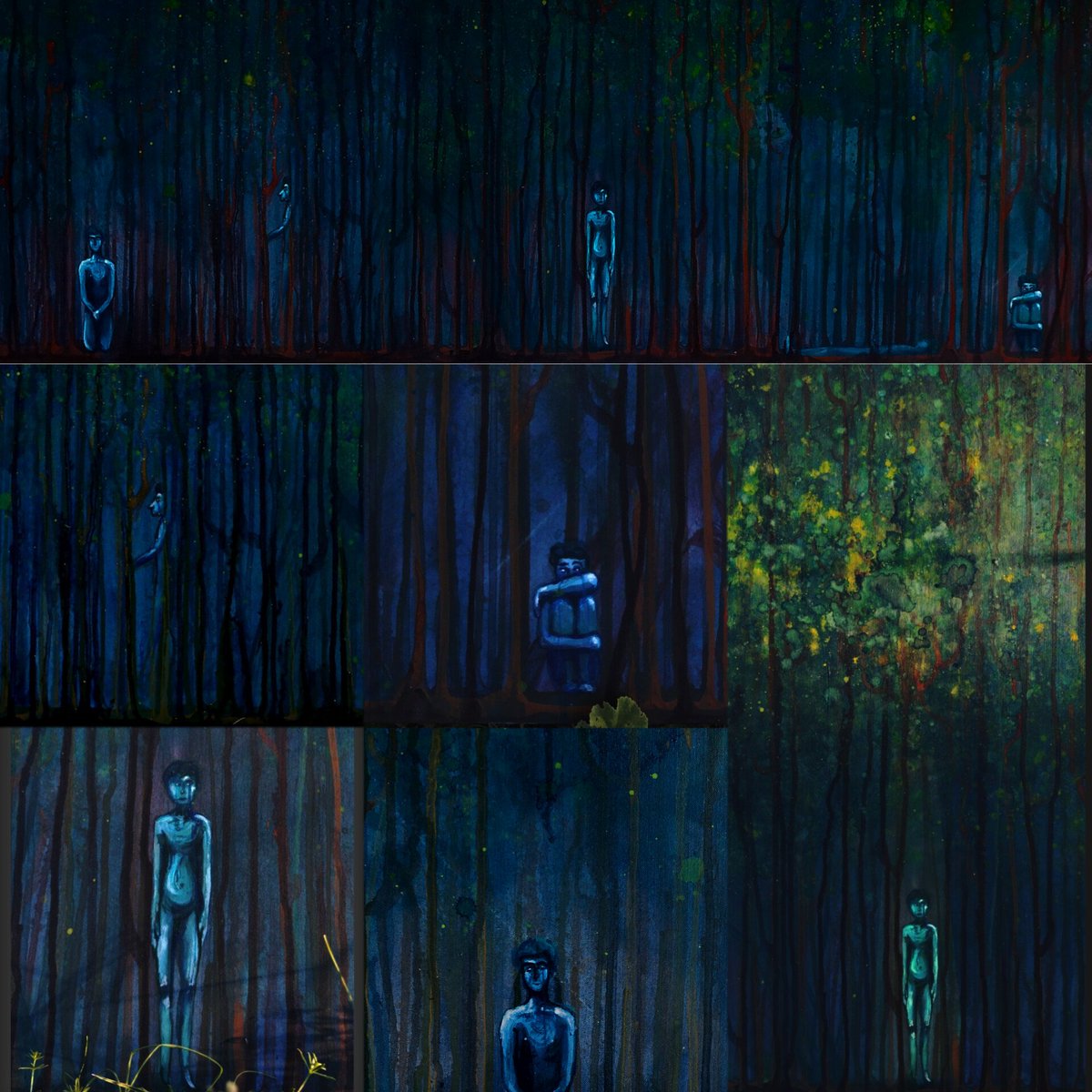 GM 👁️👁️

My physical collection is still alive.
" FOREST OF SPIRITS "
🔗