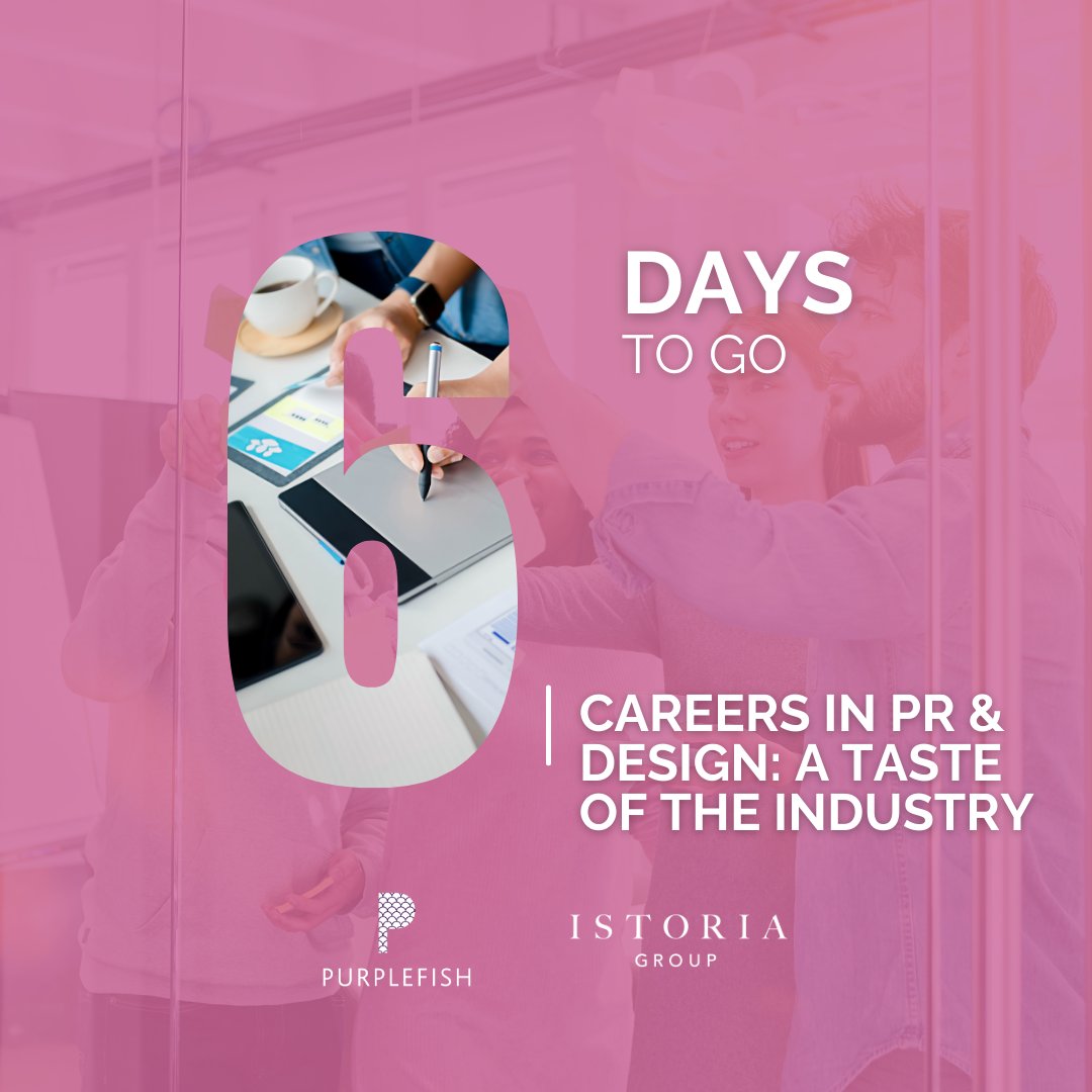 📣Just under a week to go! Join us and @IstoriaGroup for an inspiring day on March 27th! Explore design at Istoria and learn PR tips with us. Stick around for snacks and good vibes at Paintworks, BS4 3EA. RSVP now: ow.ly/hB7950QYvJN   #AgencyLife #PR #Design