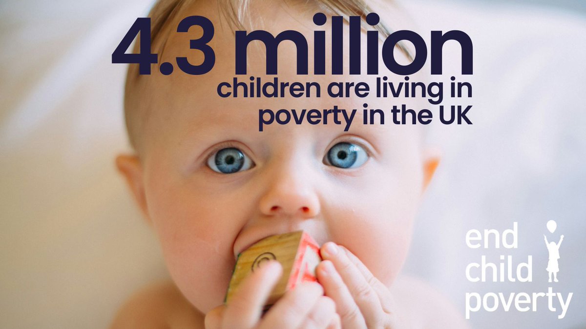 New government data shows the number of children growing up in poverty reached 4.3 million in 2023. We can't waste any more time: as we approach a general election, we need all political parties to commit to ending child poverty. @EndChildPoverty @CPAGUK tinyurl.com/yzn5pnxf