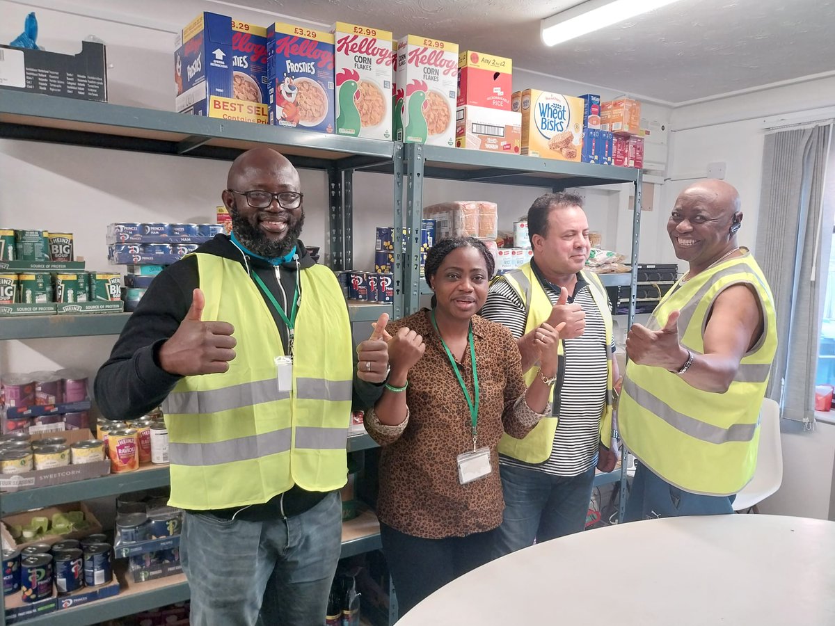 Our MALE VOLUNTEERS outdone themselves yesterday. Food supplies collected from SCC, offloaded and all sorted effectively. Men Team work 👏🏽 👏🏽 #volunteering #CommunityService @IpswichGov @TNLComFund @suffolkgiving @DraxGroup @sizewellc @JCPInSuffolk