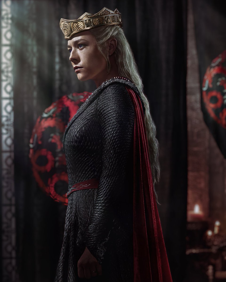 jeantargaryen's tweet photo. quero já deixar avisado que estou com essa mulher até o fim e todos os crimes cometidos por ela serão ignorados por mim, rhaenyra manda e eu obedeço a legítima herdeira https://t.co/H58ITOGE6F