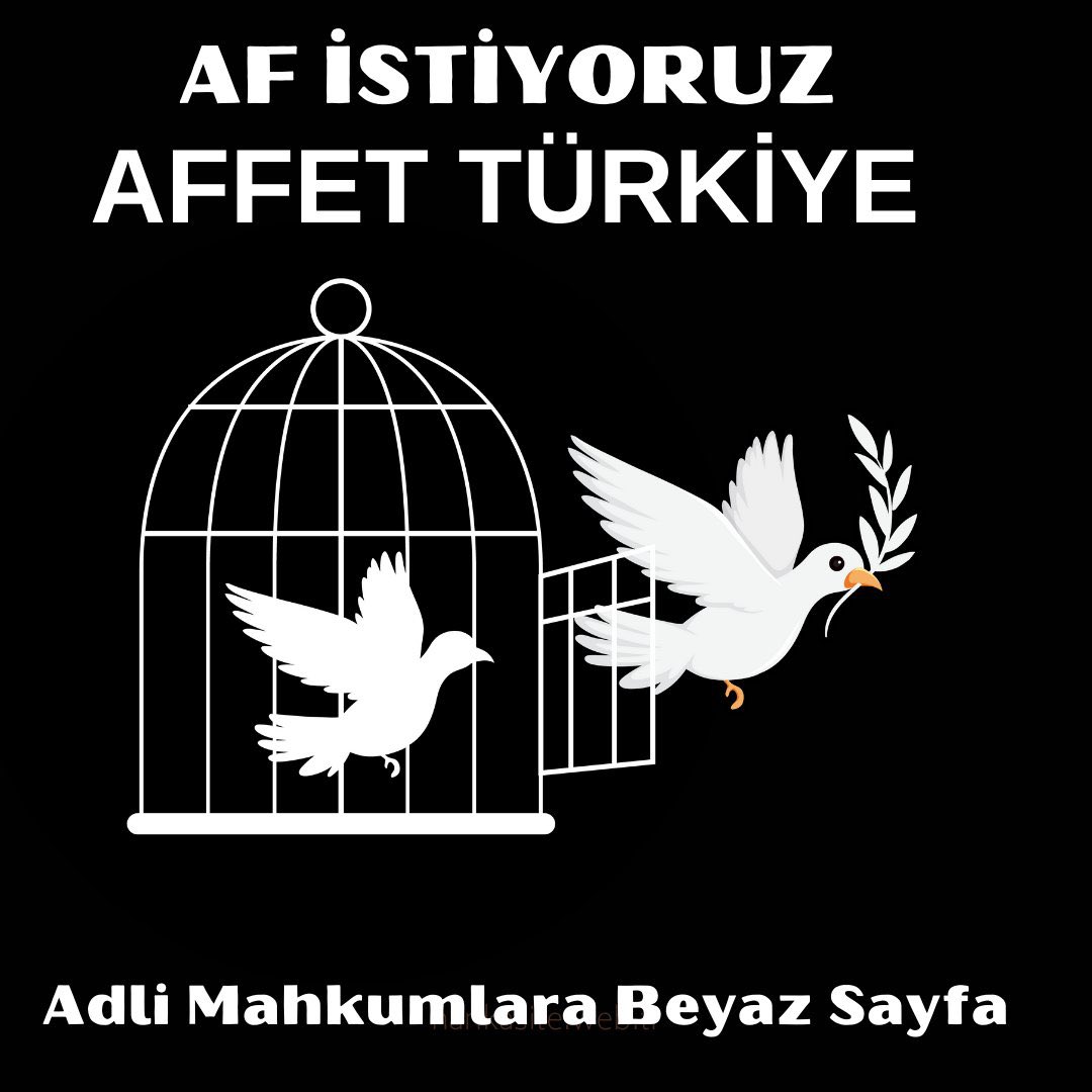 #AdliMahkumaAF
İstiyoruz 🕊
<a href="/RTErdogan/">Recep Tayyip Erdoğan</a> <a href="/yilmaztunc/">Yılmaz TUNÇ</a> 
<a href="/dbdevletbahceli/">Devlet Bahçeli</a>