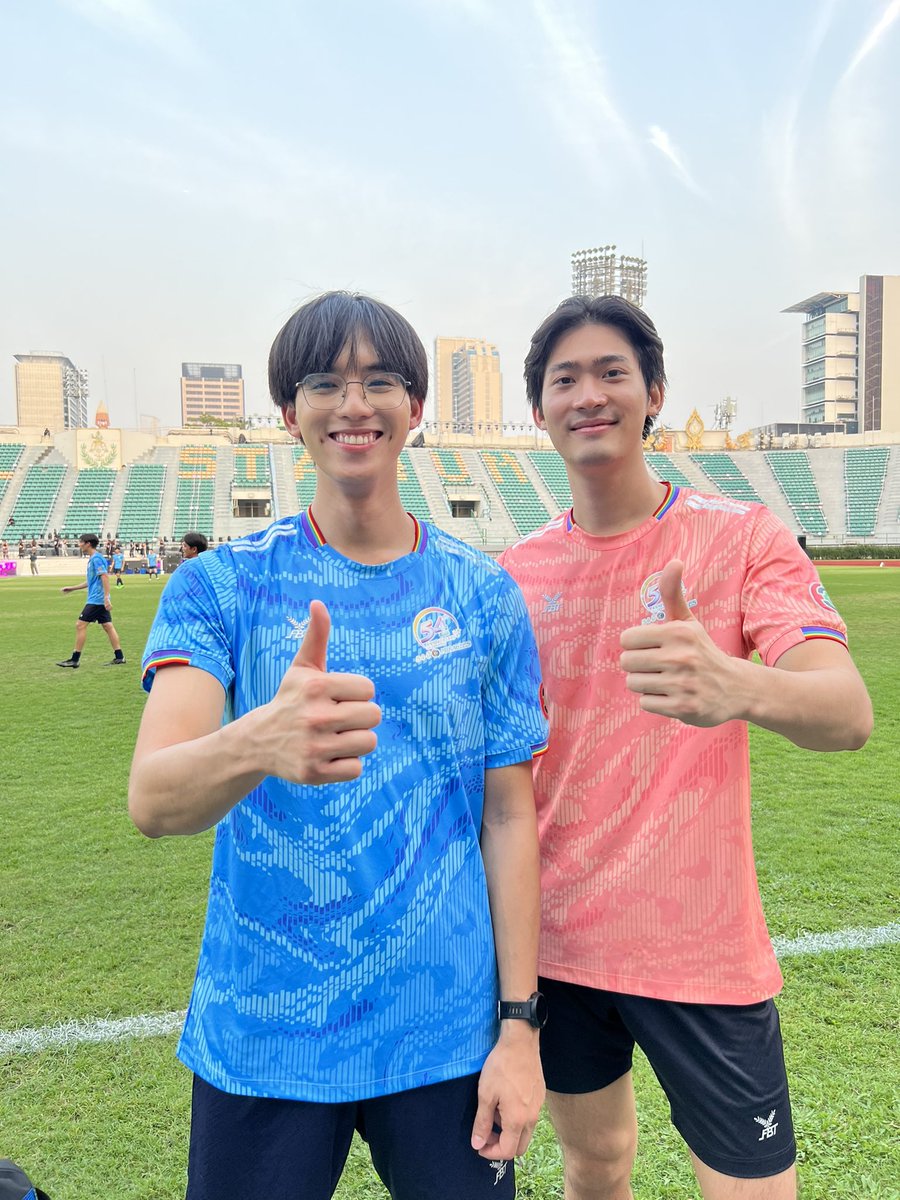 We3gether's tweet photo. มัมหมีผมพร้อมลงสนามแล้วค้าบ 🐰🐯🤏🏻
#JuniorFluke #ฟุตบอลช่อง3 #ครบรอบ54���ีช่อง3 #54ปี3Miracles https://t.co/peE5WNAojT
