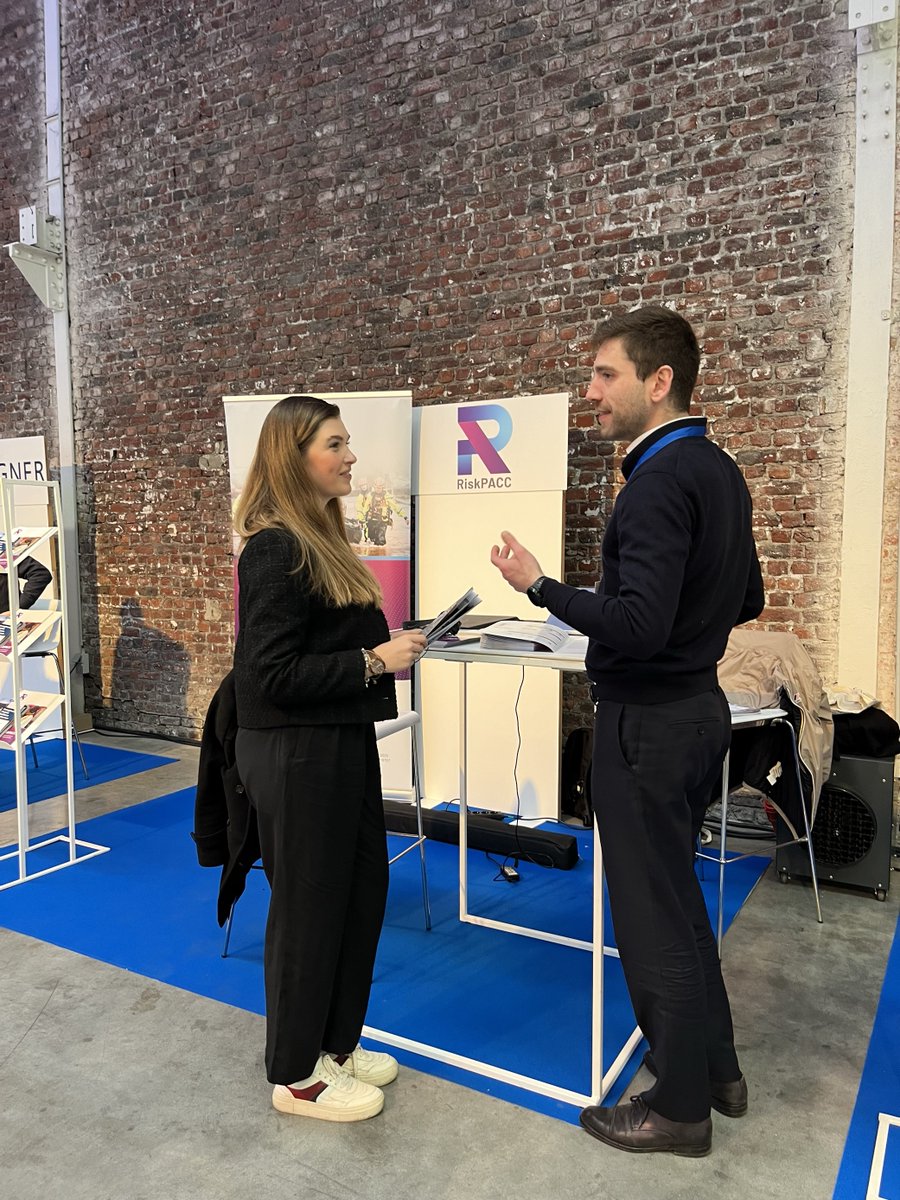 RiskPACC EU Project (@riskpacc) on Twitter photo Make sure to swing by our stand at the #SDC24! The RiskPACC partners are here talking to participants about RiskPACC's approach to closing the Risk Perception and Action Gap and increasing resilience to disasters throughout Europe. Come chat with us! Make sure to swing by our stand at the #SDC24! The RiskPACC partners are here talking to participants about RiskPACC's approach to closing the Risk Perception and Action Gap and increasing resilience to disasters throughout Europe. Come chat with us!