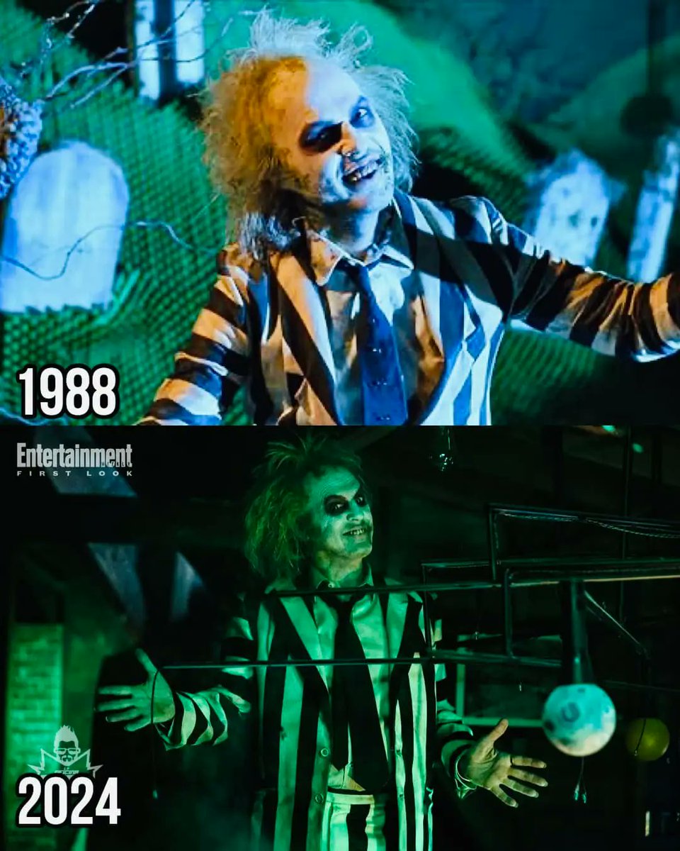Chema_Ponze's tweet photo. ¡Primera imagen de Michael Keaton en #BeetleJuice2 ! https://t.co/guqUypXAmQ