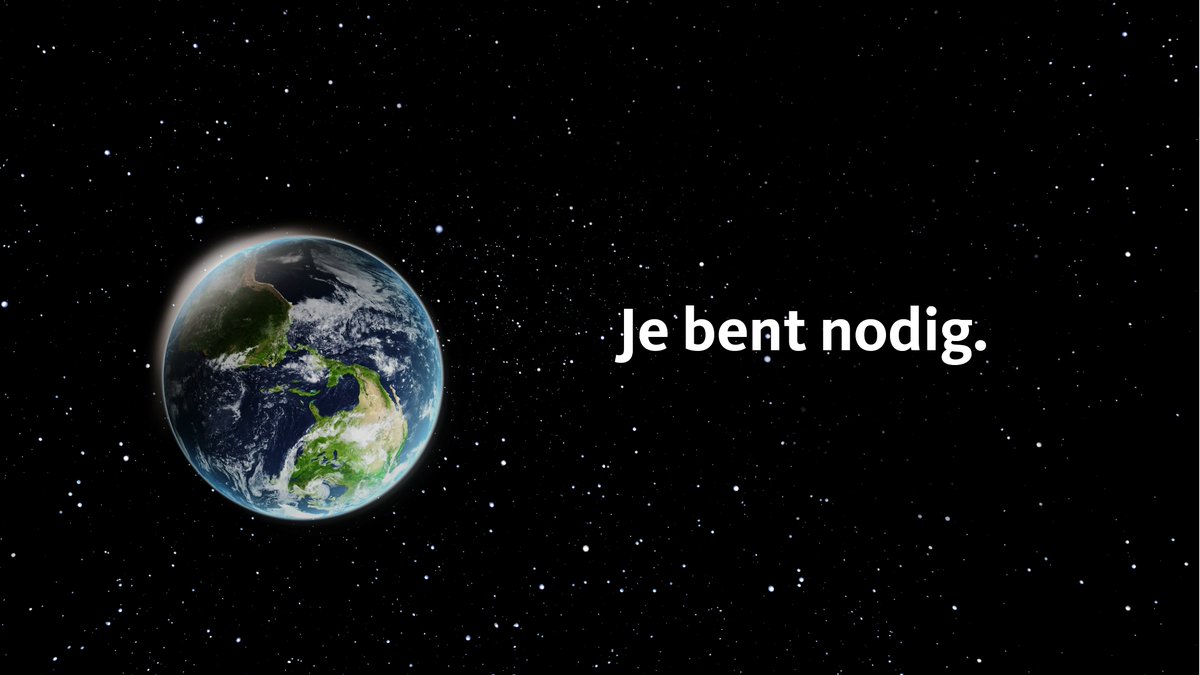 Niet alleen bij natuur- en sterrenkunde, maar ook bij psychologie en geschiedenis; alle studenten aan de @Radboud_Uni krijgen les over duurzaamheid: tinyurl.com/mryt66j6 Dankzij investeringen is er rust en ruimte gekomen bij de universiteiten. Behoud de #waardevanwetenschap