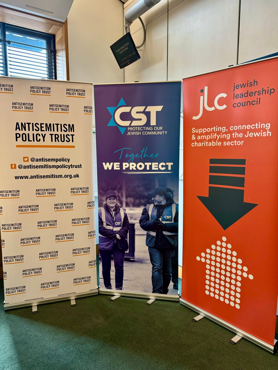 Thank you @JacobYoungMP for speaking with us at @antisempolicy ahead of our drop in with @CST_UK and the @JLC_uk yesterday to discuss the record levels of antisemitism and the importance of protecting the Jewish way of life. Your continuing support is much appreciated.