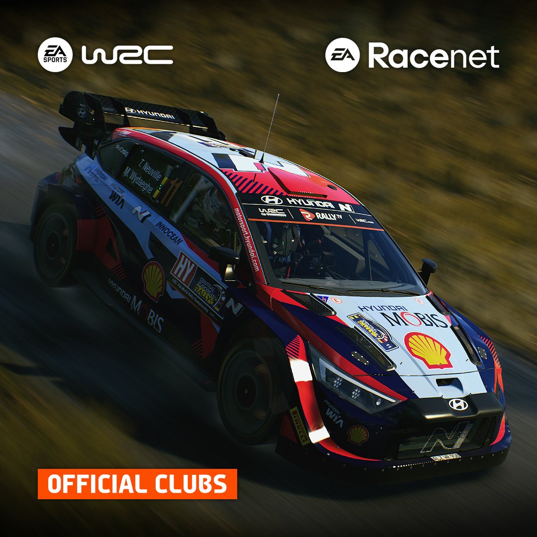 EASPORTSWRC's tweet photo. There's never been a better time to compete against the #EASPORTSWRC community 🎮

Here are the game's Official Clubs, powered by EA Racenet 🚘 

➡ https://t.co/54rI0yRPX0