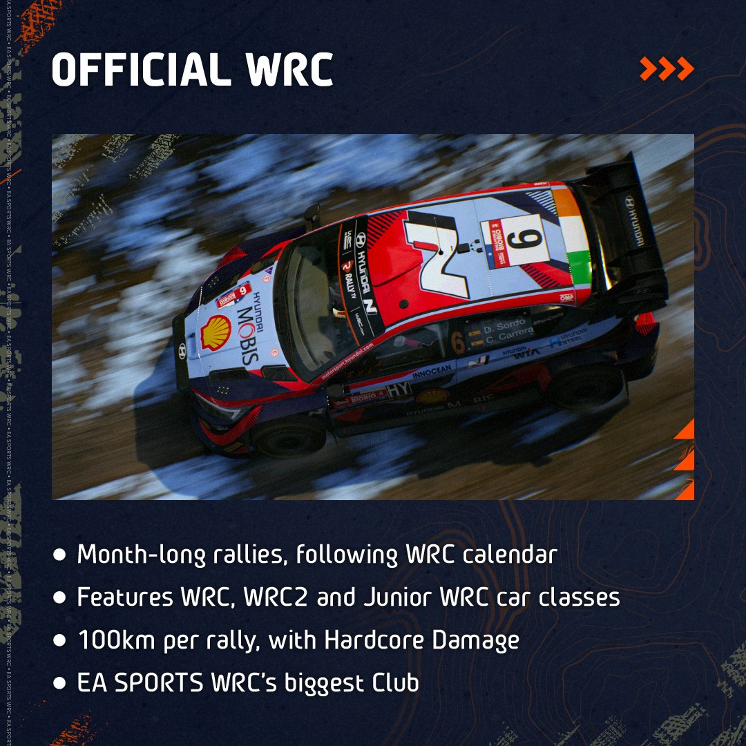 EASPORTSWRC's tweet photo. There's never been a better time to compete against the #EASPORTSWRC community 🎮

Here are the game's Official Clubs, powered by EA Racenet 🚘 

➡ https://t.co/54rI0yRPX0