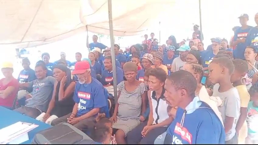 DA_NCape's tweet photo. ๐ฅThe DA convened a Human Rights Day gathering in #Raaswater.
The DA addressed the current impediments to access to quality health care and the DA's plan to rescue the health system.
With your vote we can rescue the Northern Cape #RescueSA https://t.co/eo2bmJaIXJ