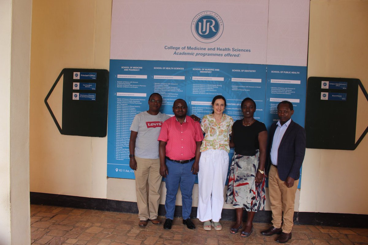 On behalf of the Principal, Dr. Oliva Bazirete was honored to host a delegation from Université de Montréal led by Prof. Martine Levesque to explore opportunities for collaboration, aiming to enhance teaching, research & exchange activities between our universities. @Uni_Rwanda