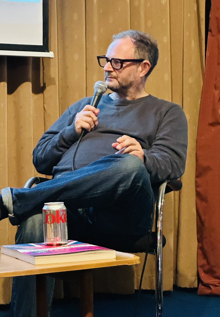 PidgeAndy's tweet photo. @e17RnR_books had ATV and Sniffin’ Glue Head Honcho #MarkPerry in the other night with @jamesjamesbrown and it was a rollocking good rant from start to finish https://t.co/xeTsiYiP4g
