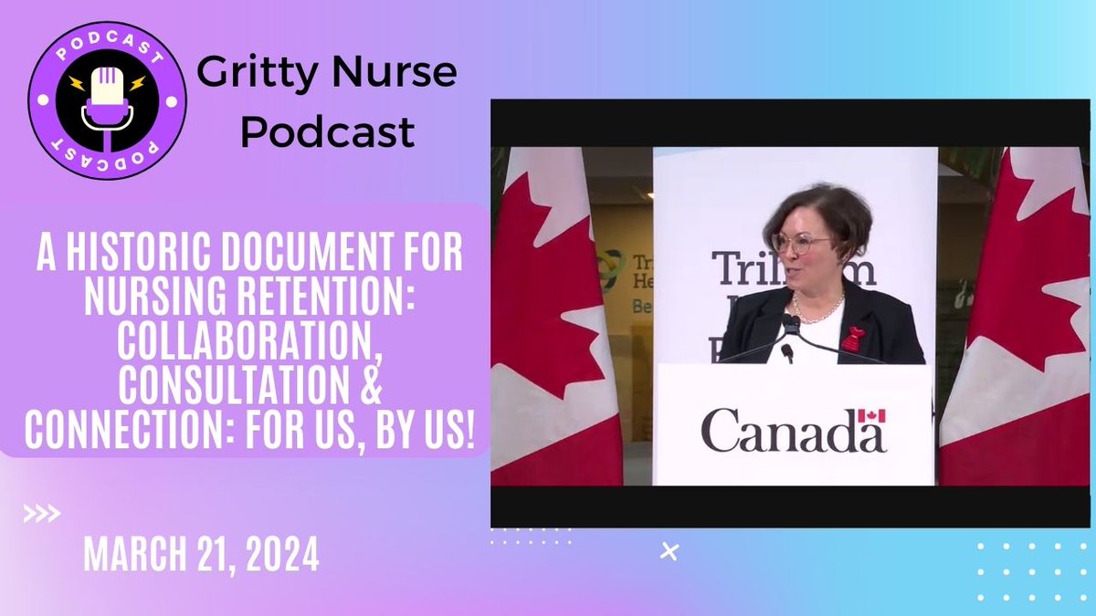 How do we retain nurses in Canada? It has to be done by nurses, for nurses. It cannot be a top-down or administrative approach. It must be a COLLABORATIVE approach. It must be an approach that involves the voices of frontline nurses. This toolkit is EXACTLY what is needed. /1
